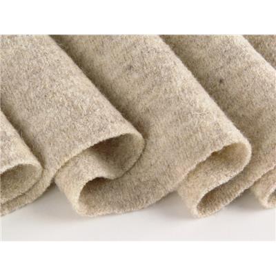 Tissu Maille Lainage Beige Chiné