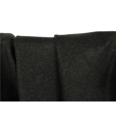 Tissu Lainage Drap de Laine Gris Graphite