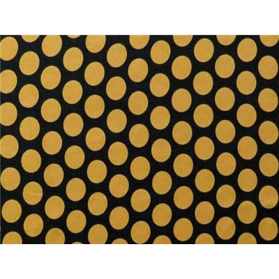 Tissu Voile Imprimé Gros Pois