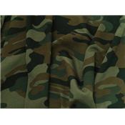 Tissu Jersey Camouflage 100 % Coton