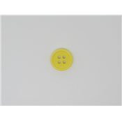 Bouton Rond Jaune 15 mm