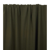 Tissu Lainage Mélange Laine Kaki