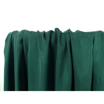 Tissu 100 % Cupro Vert Bouteille