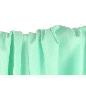 Tissu Coton Lavé Turquoise