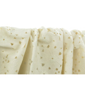 Tissu Dentelle Mélange Coton Crème TSM x MadeInEstel