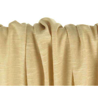 Tissu Maille Jersey Viscose Flammé Vanille