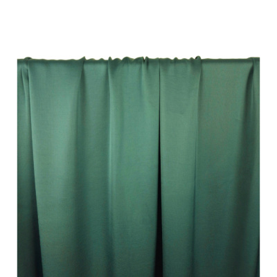 Tissu Satin de Viscose Bleu Canard