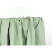 Tissu Sergé Lyocell / Coton SKY Glossy Vert Amande Clair