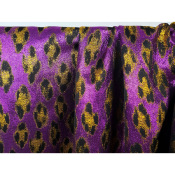 Tissu Toile Jacquard LEO Lurex
