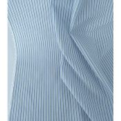 Tissu Toile Légère 100 % Coton Rayures Blue & Green