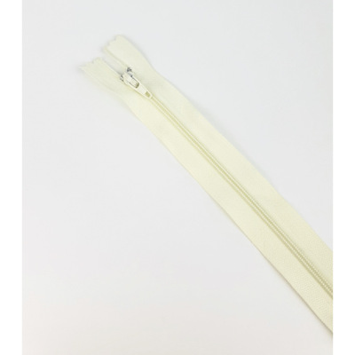 Zip Nylon 4 mm 20 cm Ecru