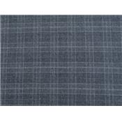 Tissu Prince de Galles Noir / Bleu