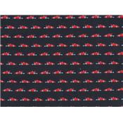 Tissu Popeline Légère Imprimé Voiture