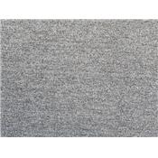 Tissu Maille Cotelé Gris Chiné Légèrement Brillant