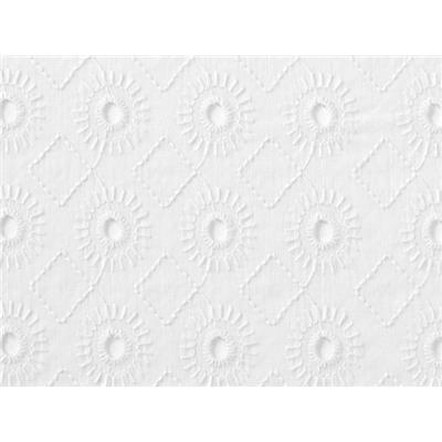 Tissu Broderie Anglaise Blanche