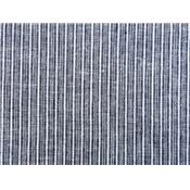 Tissu Chambray Coton / Lin Rayure Verticale