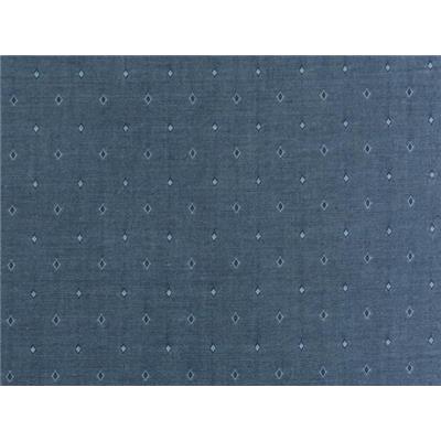 Tissu Chambray Coton / Polyester Motif Jacquard