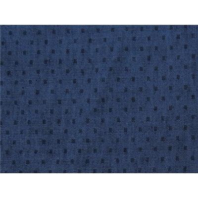 Tissu Denim Léger Motif Pois Jacquard