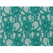 Coupon Dentelle Viscose / Polyester Vert Malachite 80 cm x 140 cm