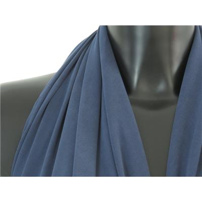 Tissu Jersey Modal Bleu Eclipse