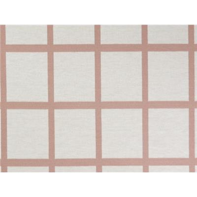 Tissu Maille Milano Carreaux Fenêtres Rose
