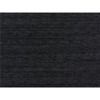 Tissu Molleton Gratté Anthracite Flammé Noir