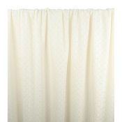 Tissu Guipure Poly / Coton Fleurs