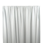 Tissu Maille Jersey 100 % Coton Monogramme E.A. Gris