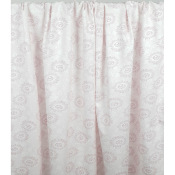 Tissu Popeline 100 % Coton Fleurs Pointillées Bordeaux