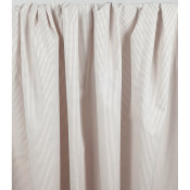 Tissu Seersucker 100 % Coton Vichy Beige / Blanc