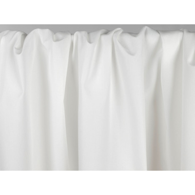 Tissu Popeline 100 % Coton BIO Ecru