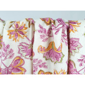 Tissu Toile Lin / Coton Mughal Blooms