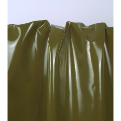 Tissu Vinyle Mélange Coton Olive
