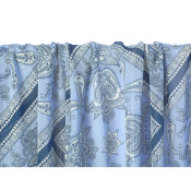 Tissu Voile Bandana Bleu