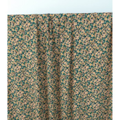 Tissu Crepe 100 % Viscose Apricot Flowers