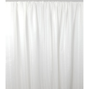 Tissu Voile de Coton Brodé Ecru