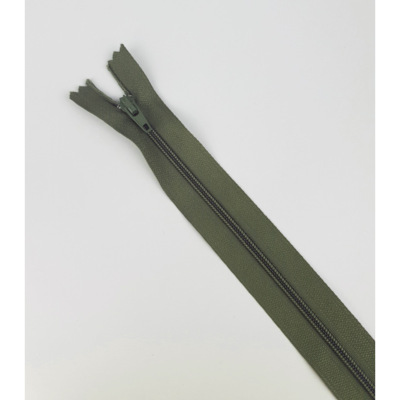 Zip Nylon 4 mm 15 cm Kaki