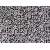 Tissu Jacquard Motif Abstrait Lurex Argent