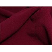 Tissu Lainage Laine / Cachemire Bordeaux