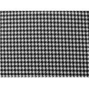 Tissu Gabardine Motif Pied de Poule