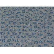 Tissu Chambray Imprim Lopard