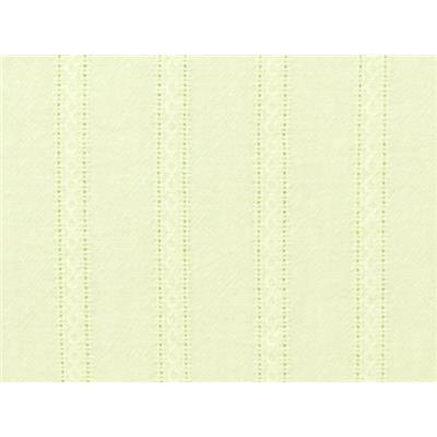 Tissu Coton Brodé Jaune Fleur de Soufre