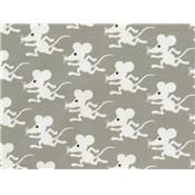 Tissu Jersey Coton / Elasthanne Imprimé Souris