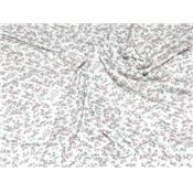 Tissu Jersey Viscose Fleurettes