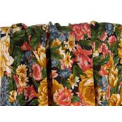 Tissu Voile de Viscose Fleuris