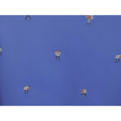 Coupon Popeline Dice Brodé 210 cm x 140 cm