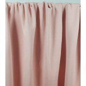 Tissu Maille Molleton Gratté 100 % Coton Rose Nude