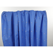 Coupon Popeline Dice Brodé 210 cm x 140 cm