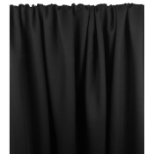 Tissu Sergé Lyocell LYN Noir