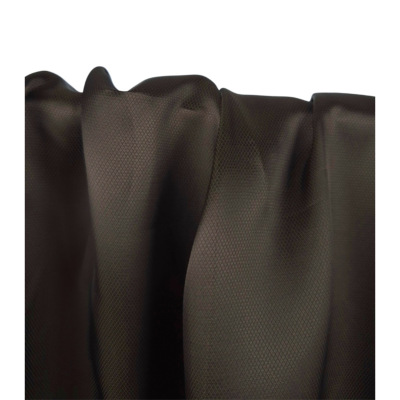 Tissu Doublure 100 % Viscose Motif Jacquard Cravate Chocolat